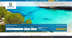 Desktop Screenshot of de.hipotels.com